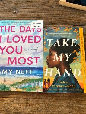 Take My Hand and The Days I Loved You Most bundle of paperback novels